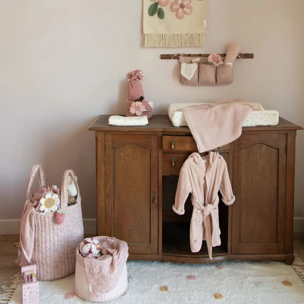 Little Dutch Opbergmand groot - Roze - Fairy Garden - Fairy Floral