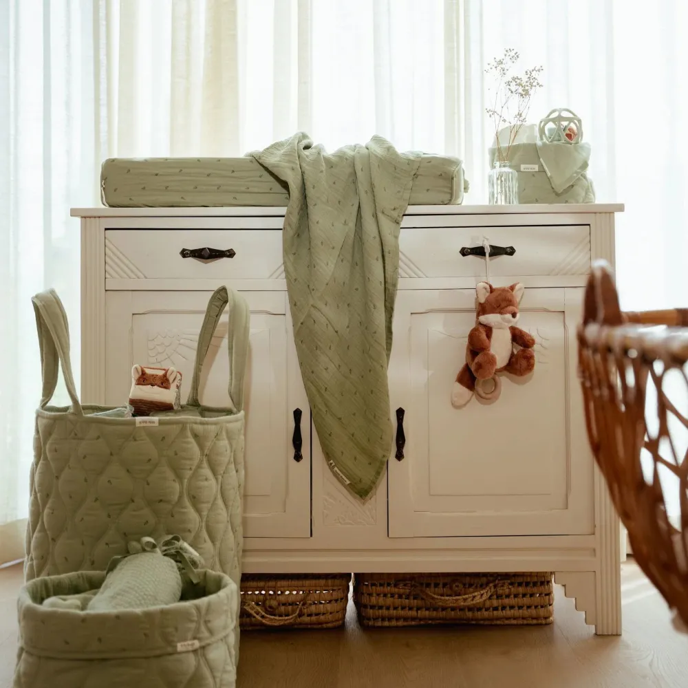 Little Dutch Opbergmand klein - Groen - Essentials