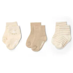 Little Dutch 3-pack sokken - Meerkleurig - Newborn Naturals - Little Goose