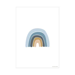 Little Dutch Poster Horizon Blue - A3
