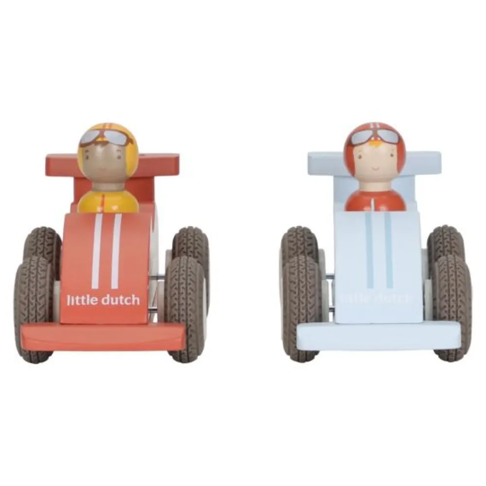 Little Dutch Pullback racewagens - Meerkleurig - Essentials