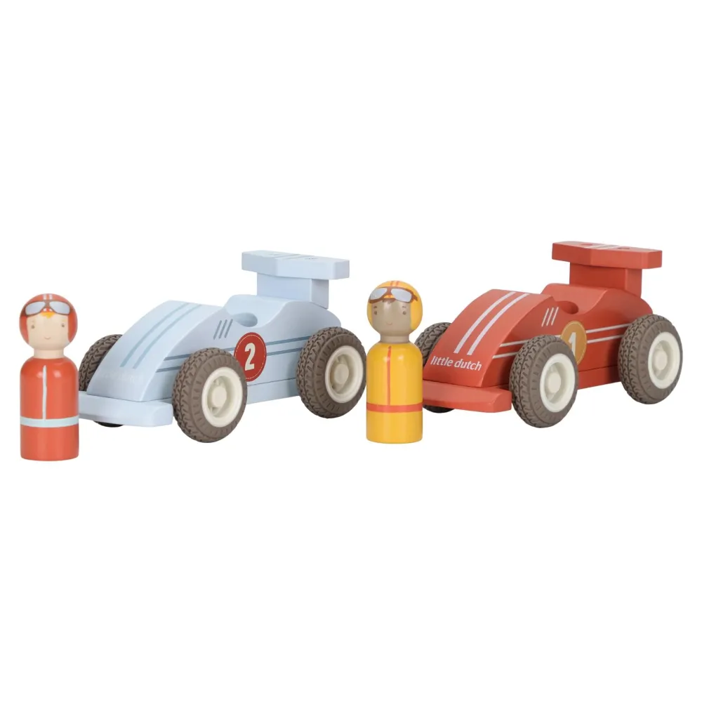 Little Dutch Pullback racewagens - Meerkleurig - Essentials