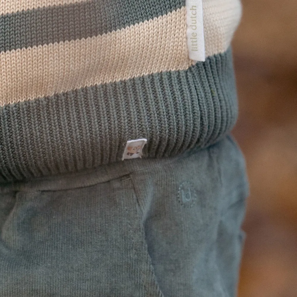 Little Dutch Ribbroek - Groen - Forest Friends