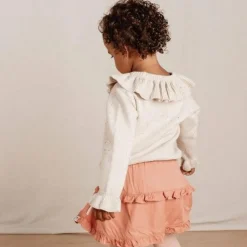 Little Dutch Rok met ruches - Roze - Little Farm