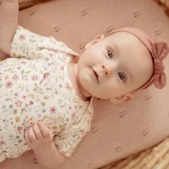 Little Dutch Romper korte mouw - Wit - Fairy Garden