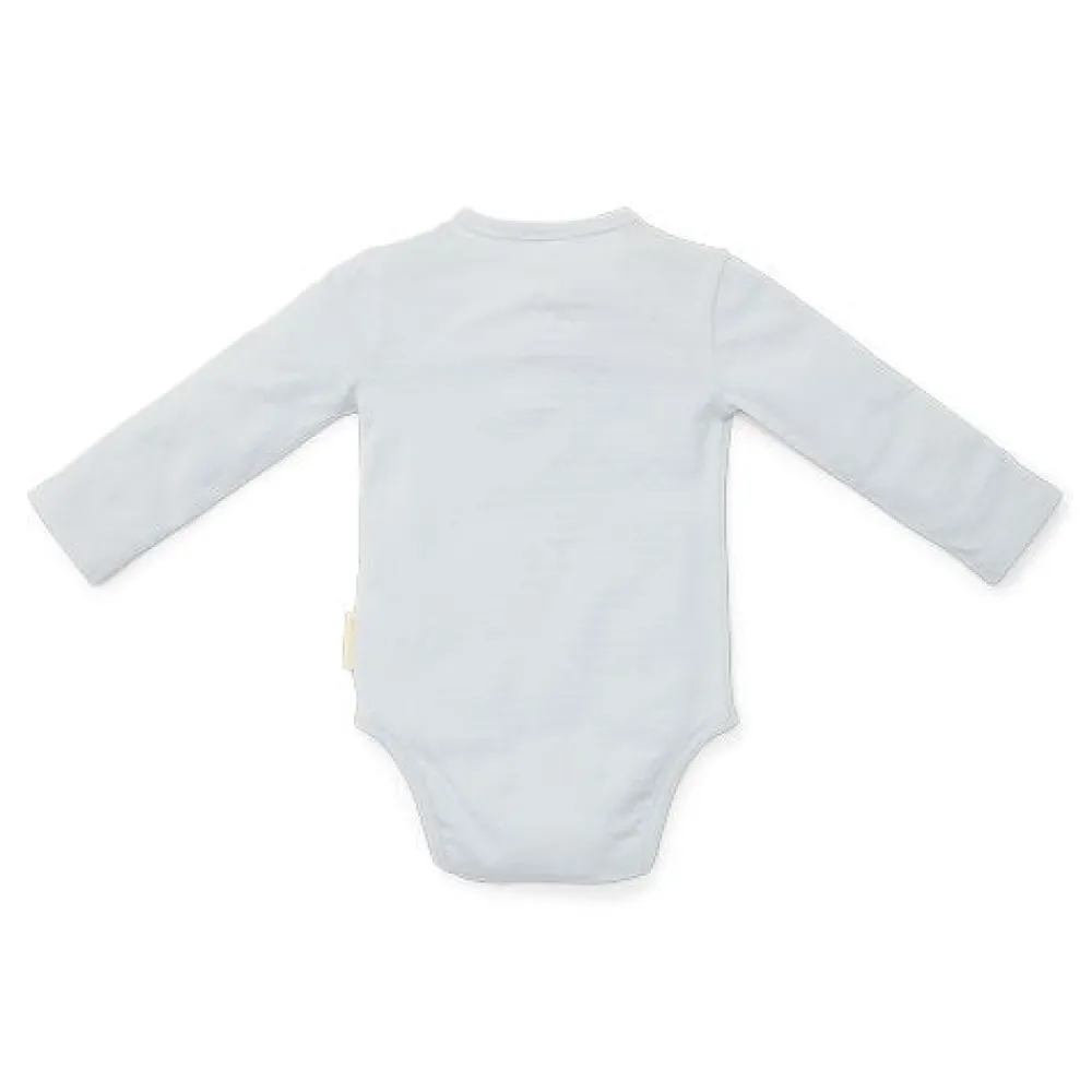 Little Dutch Romper lange mouw - Blauw - Forest Friends