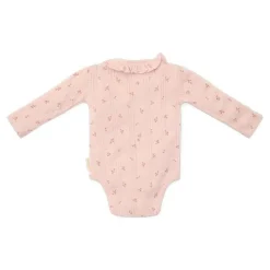 Little Dutch Romper lange mouw - Roze - Fairy Garden - Fairy Flowers