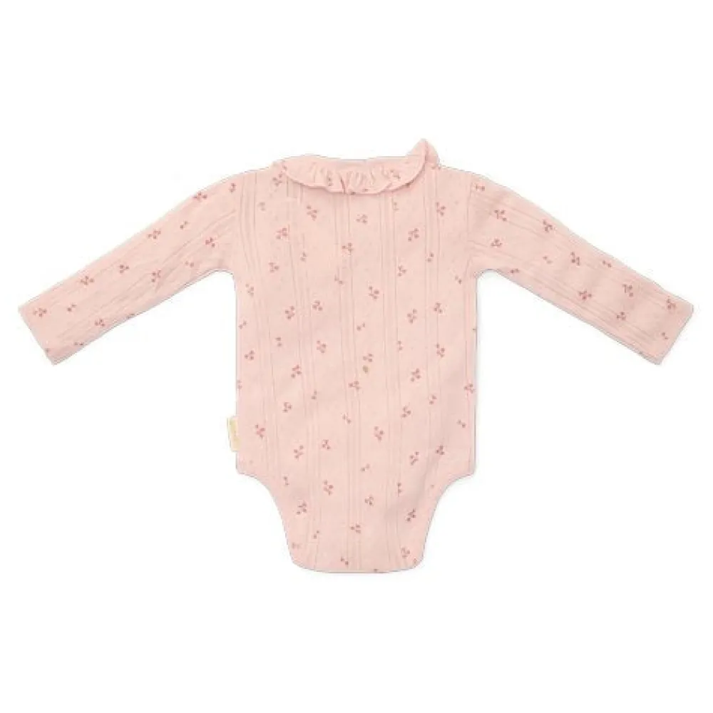 Little Dutch Romper lange mouw - Roze - Fairy Garden - Fairy Flowers