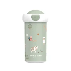 Little Dutch Schoolbeker - Groen - Little Farm