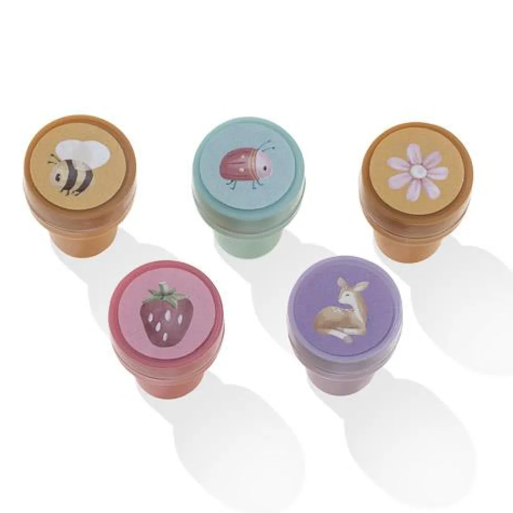 Little Dutch Self Inking Stamps - Roze - Fairy Garden