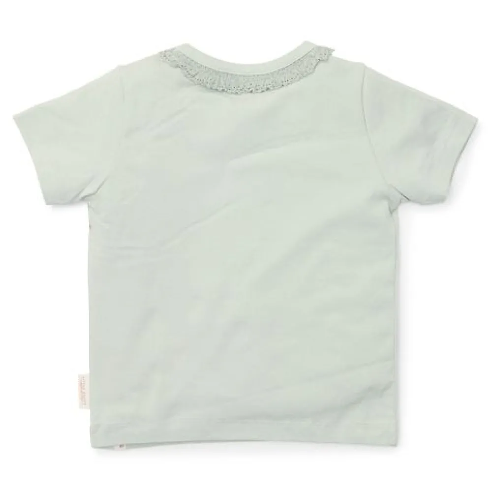 Little Dutch Shirt korte mouw - Groen - Fairy Garden