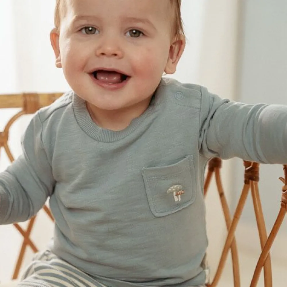 Little Dutch Shirt lange mouw - Blauw - Forest Friends
