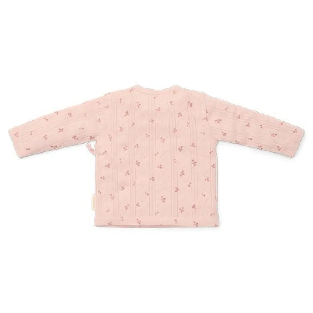 Little Dutch Shirt overslag lange mouw - Roze - Fairy Garden - Fairy Flowers