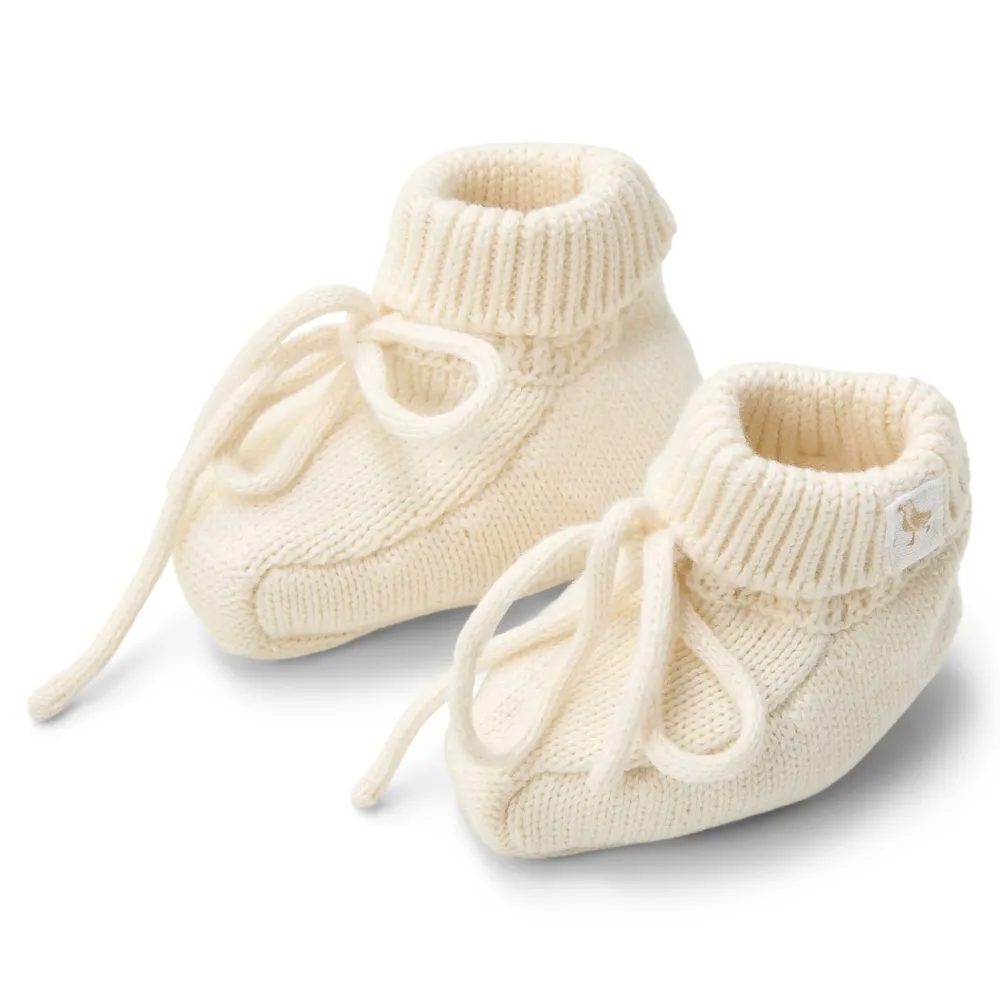 Little Dutch Slofjes - Wit - Newborn Naturals