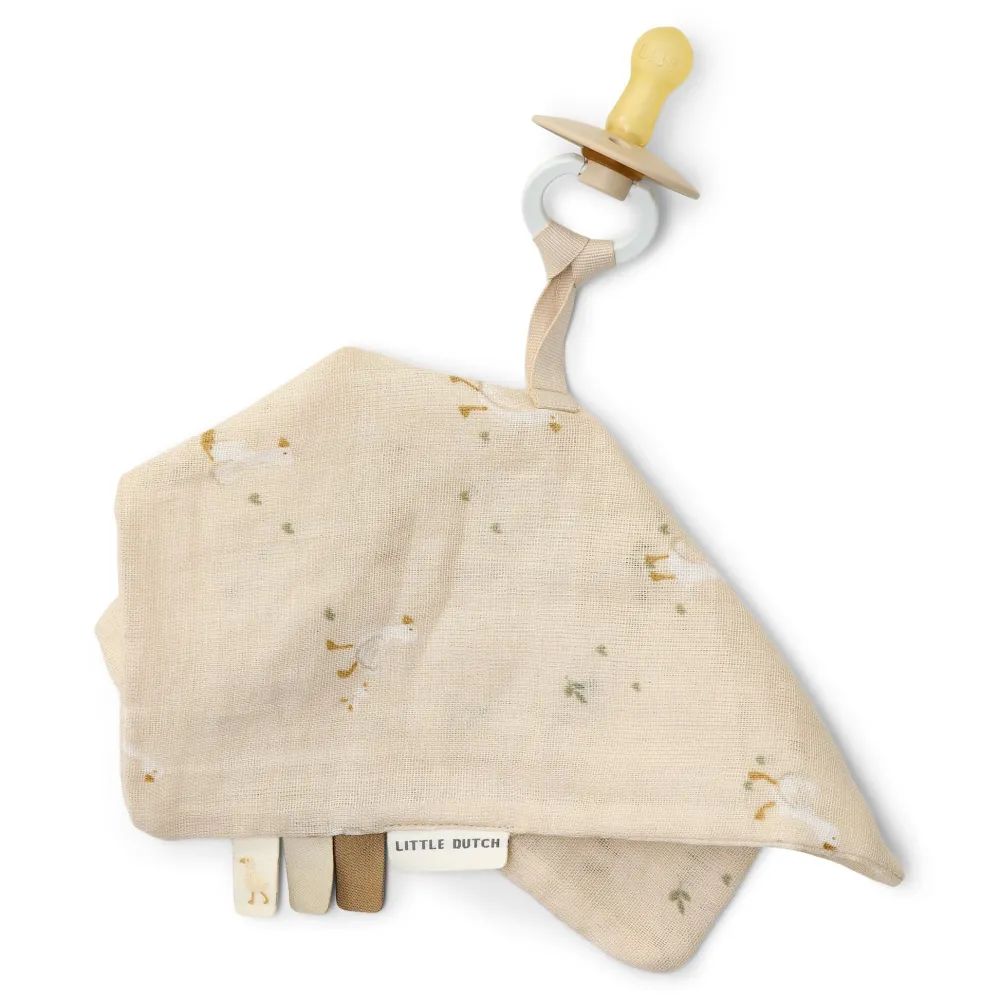 Little Dutch Speendoekje - Beige - Newborn Naturals - Little Goose