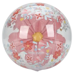 Little Dutch Strandbal 3D Figuur Pink Flowers