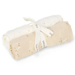 Little Dutch Swaddle - Beige - Newborn Naturals - Little Goose