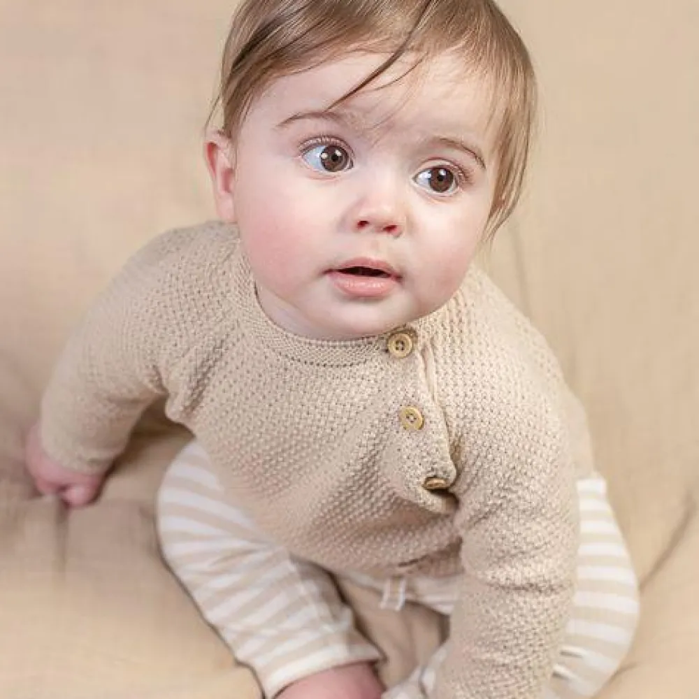 Little Dutch Trui - Zand - Newborn Naturals