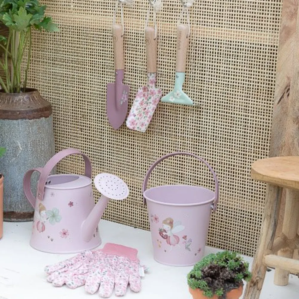 Little Dutch Tuin emmer - Roze - Fairy Garden