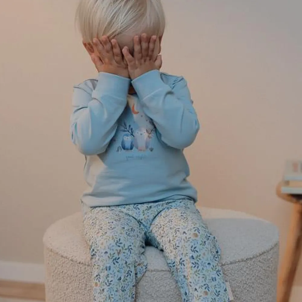 Little Dutch Tweedelige pyjama - Blauw - Forest Friends - Forest Adventure