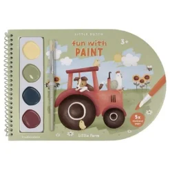 Little Dutch Verfboek Little Farm