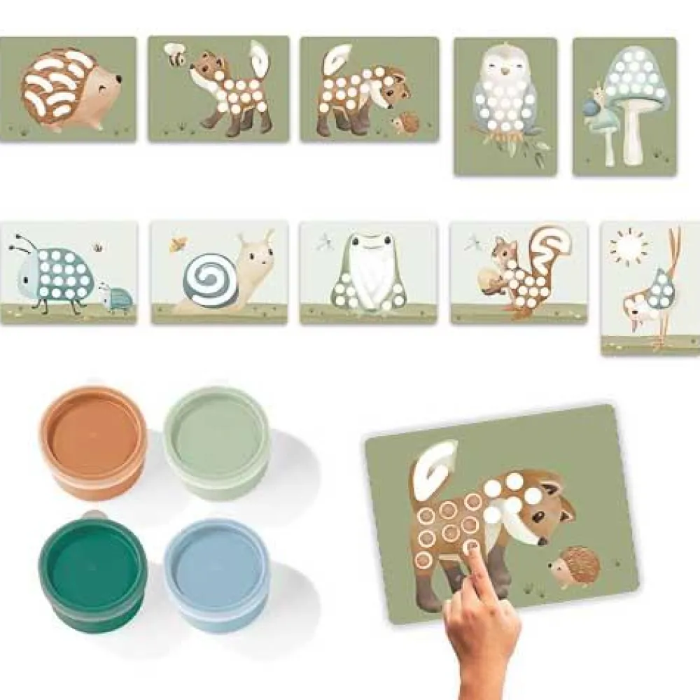 Little Dutch Vingerverfset - Forest Friends