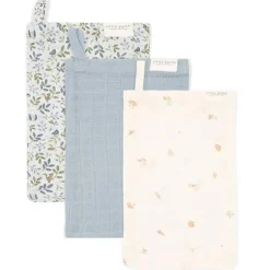 Little Dutch Washandjes set - Blauw - Forest Friends