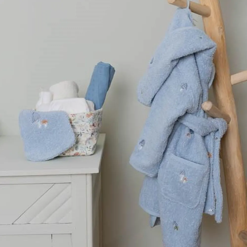 Little Dutch Washandjes set - Blauw - Forest Friends