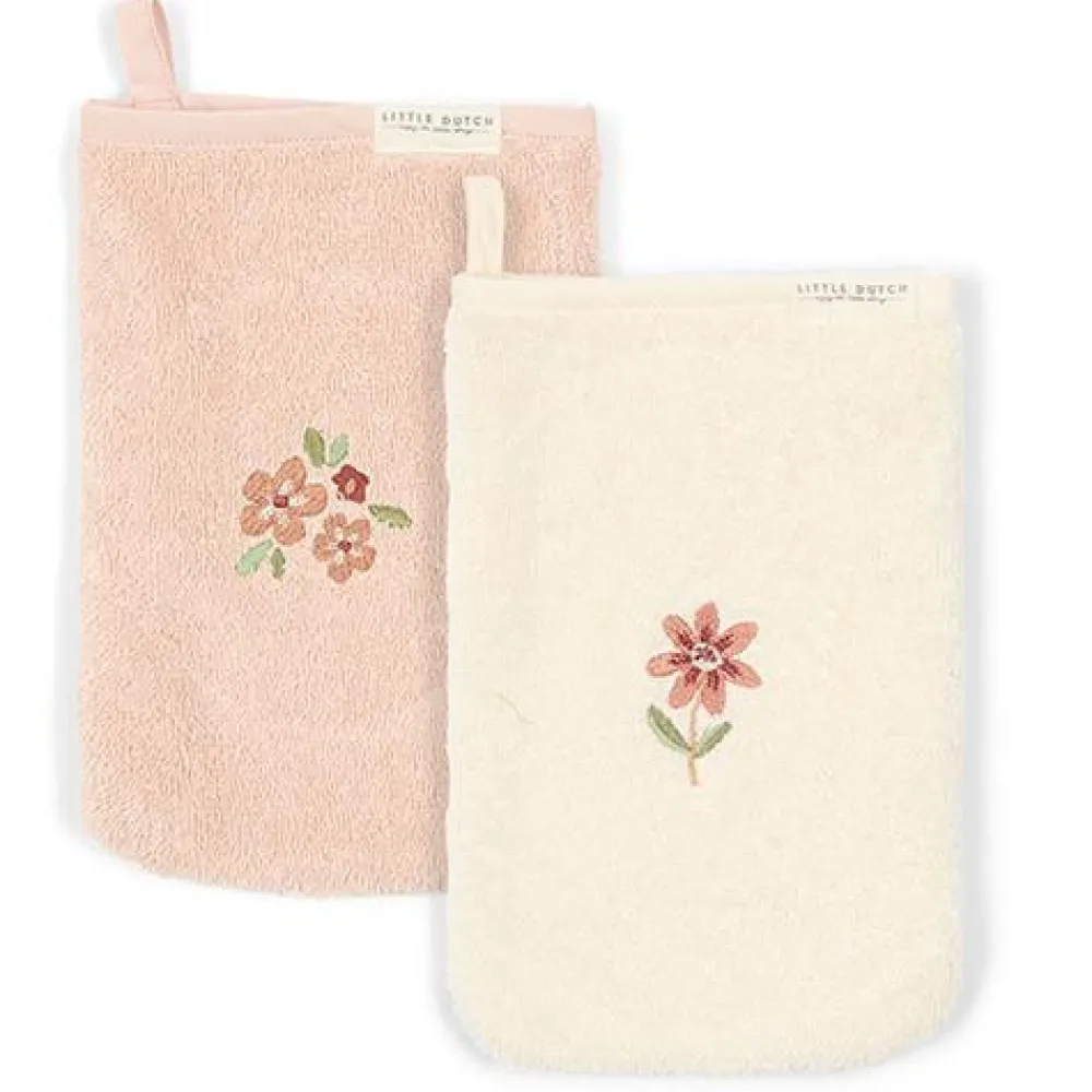 Little Dutch Washandjes set - Roze - Fairy Garden