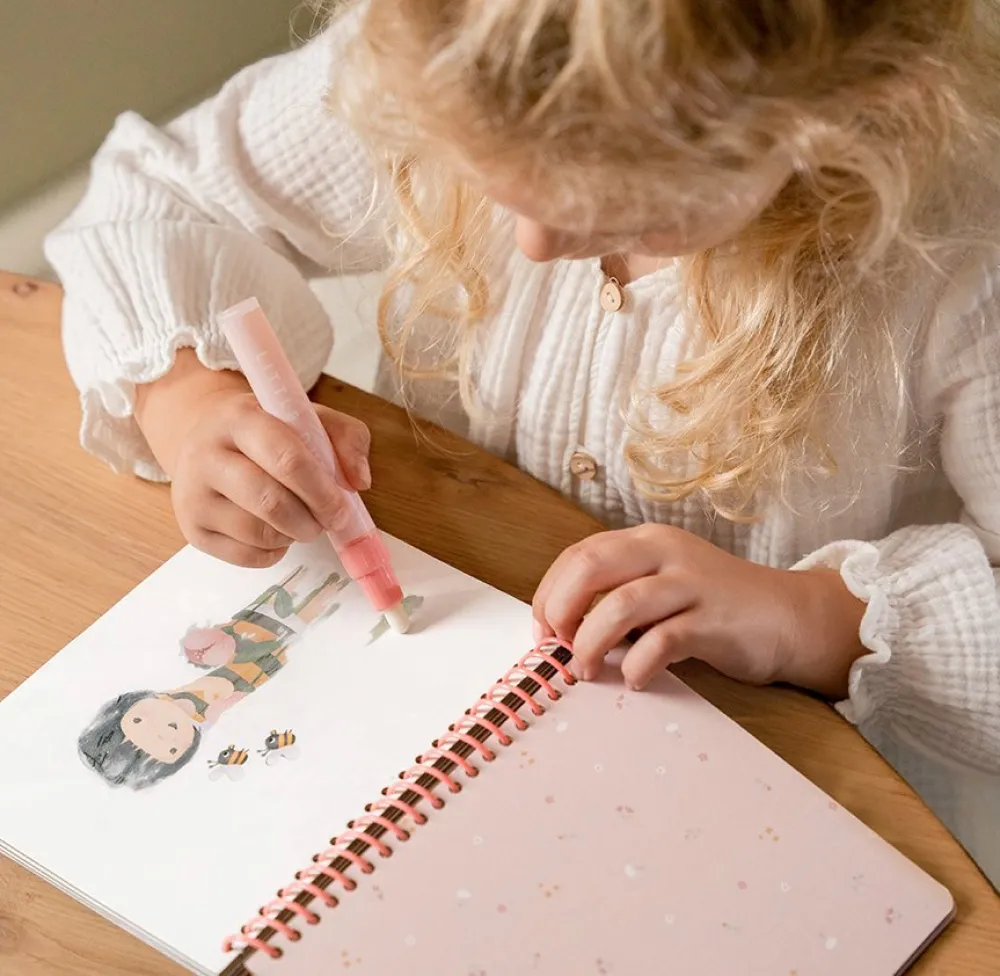 Little Dutch Waterkleurboek Rosa & Friends