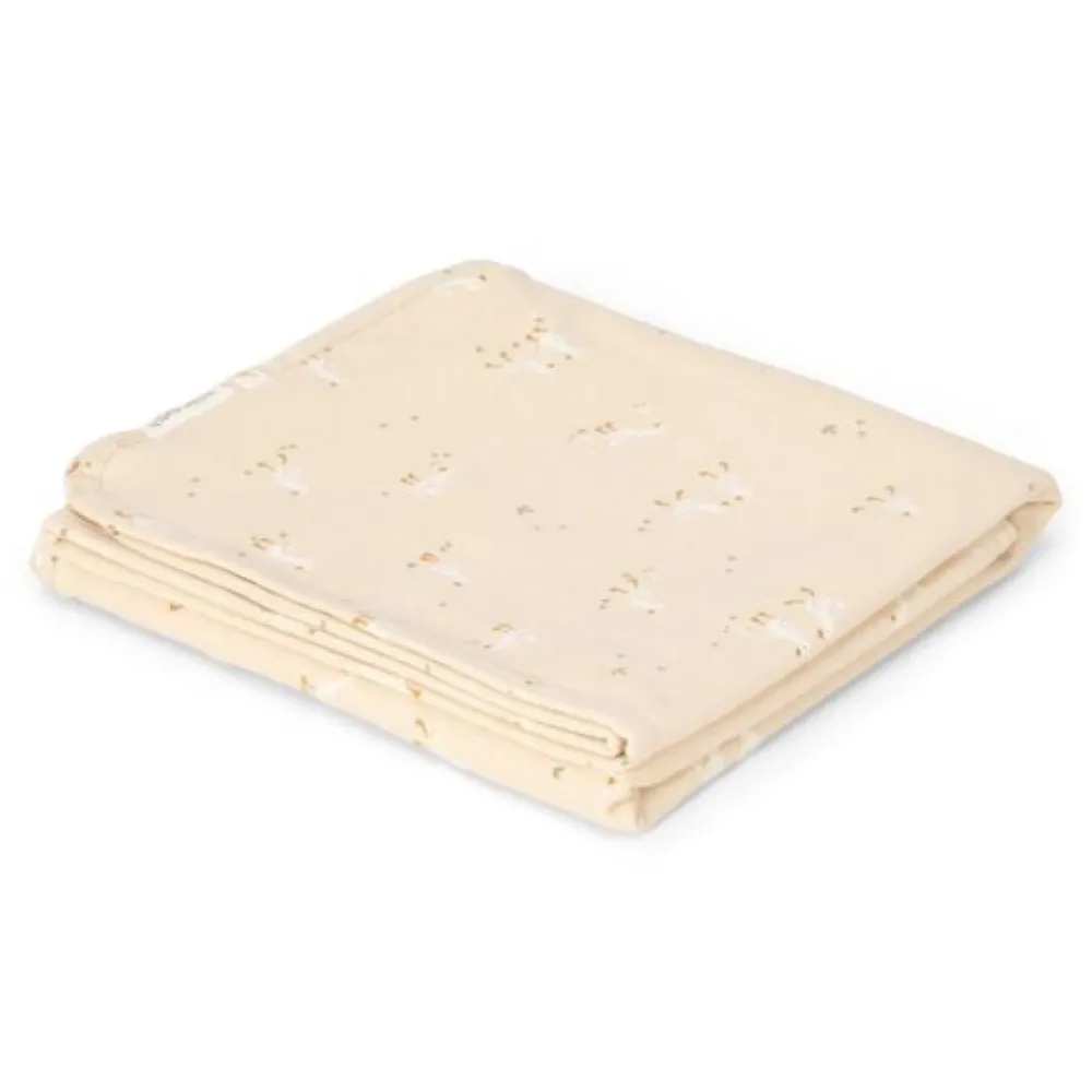Little Dutch Wiegdeken - Beige - Little Goose - Moon & Stars