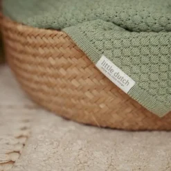Little Dutch Wiegdeken - Groen - Essentials
