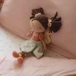 Little Dutch Wieg hoeslaken - Wit - Fairy Garden - Fairy Blossom