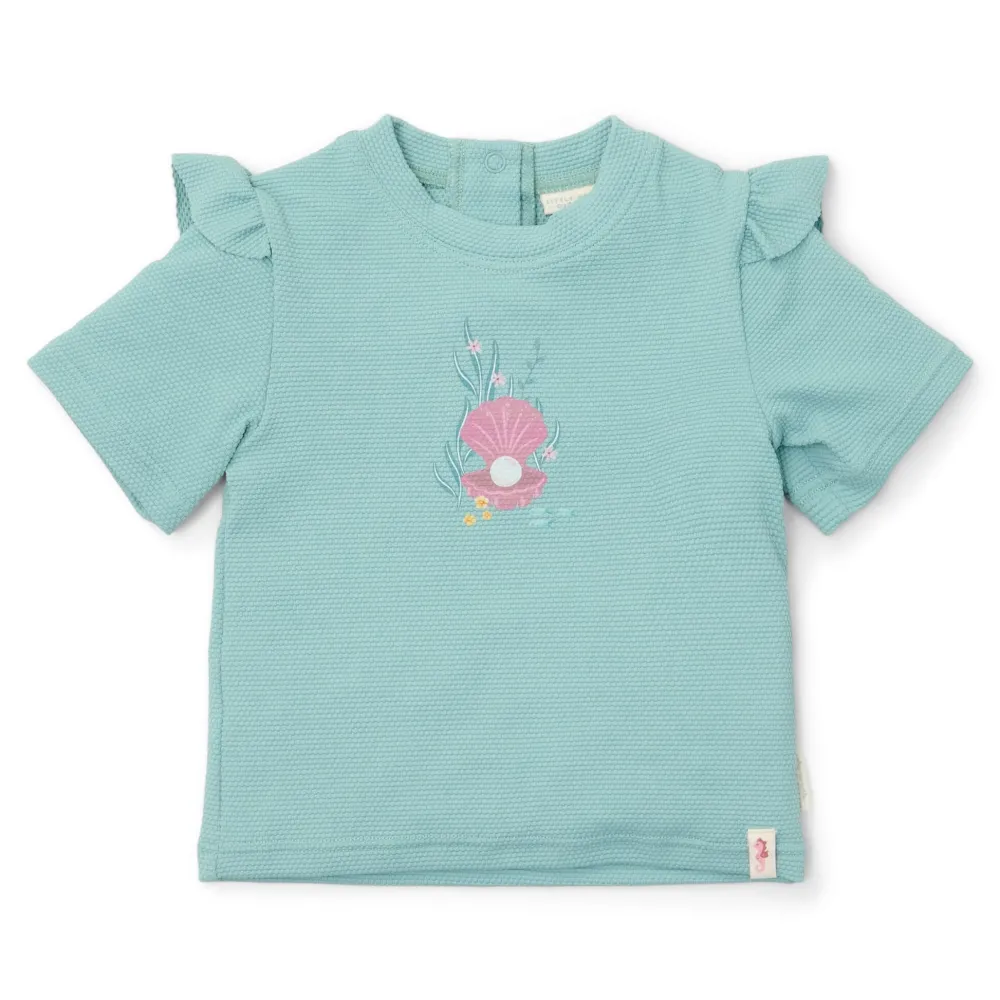 Little Dutch Zwemshirt korte mouw - Groen - Ocean Treasures