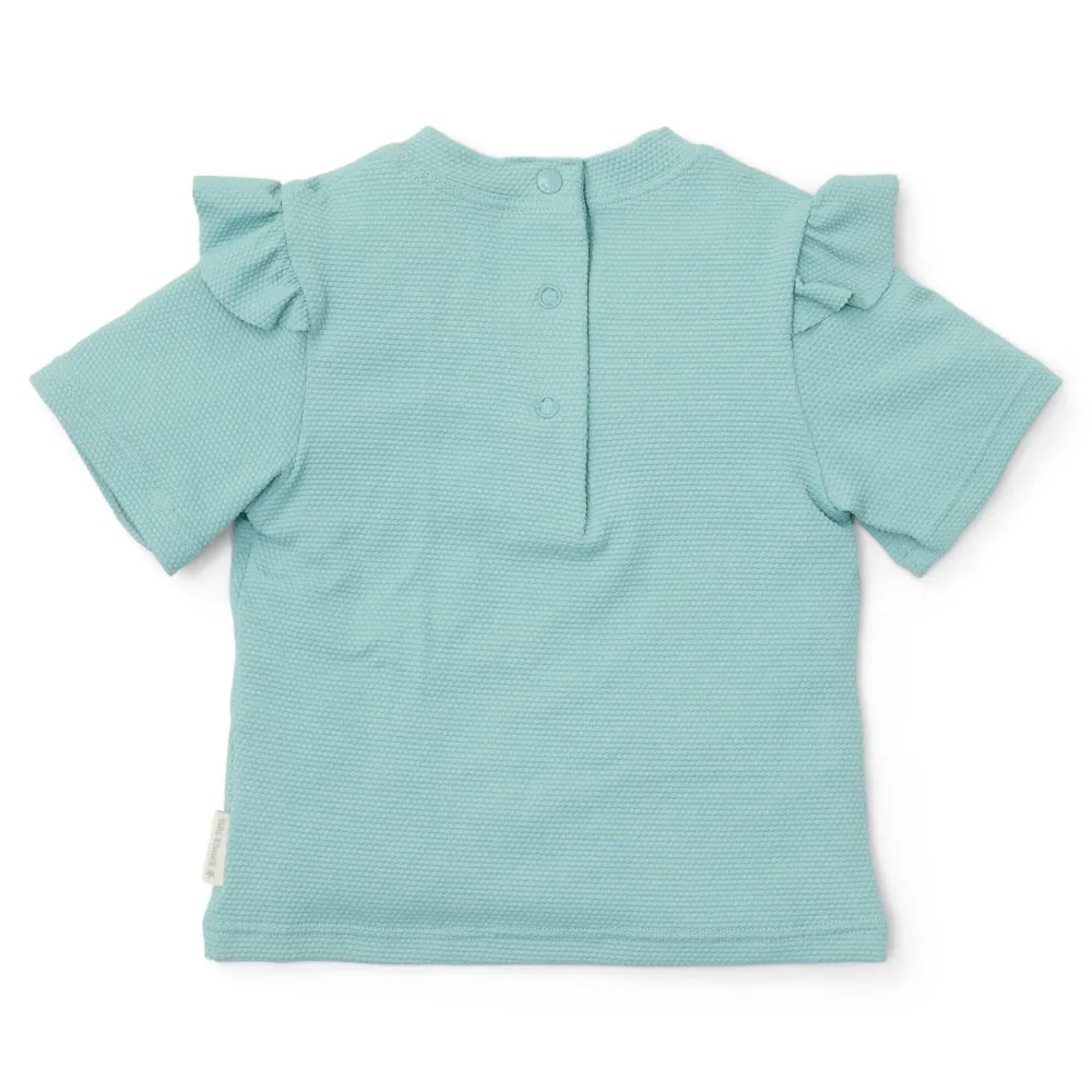 Little Dutch Zwemshirt korte mouw - Groen - Ocean Treasures
