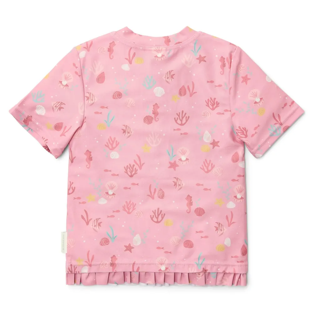 Little Dutch Zwemshirt korte mouw - Meerkleurig - Ocean Treasures